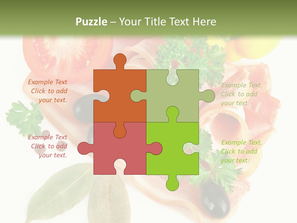 Raw Aromatic Baked PowerPoint Template