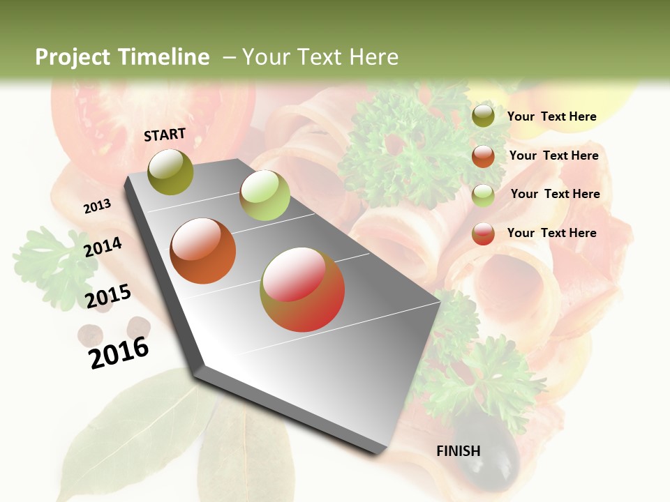 Raw Aromatic Baked PowerPoint Template