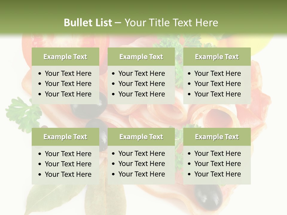 Raw Aromatic Baked PowerPoint Template