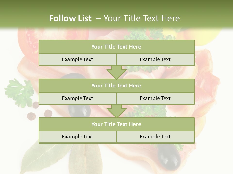 Raw Aromatic Baked PowerPoint Template