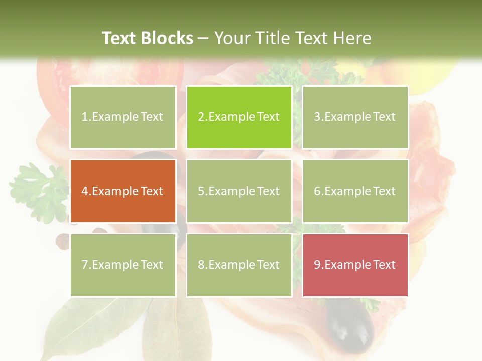Raw Aromatic Baked PowerPoint Template
