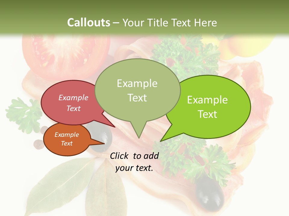 Raw Aromatic Baked PowerPoint Template