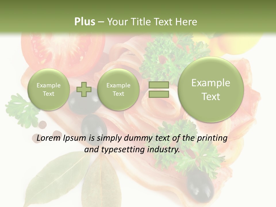 Raw Aromatic Baked PowerPoint Template