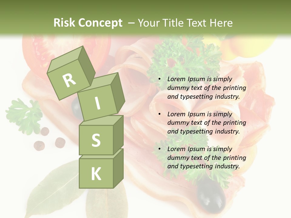 Raw Aromatic Baked PowerPoint Template