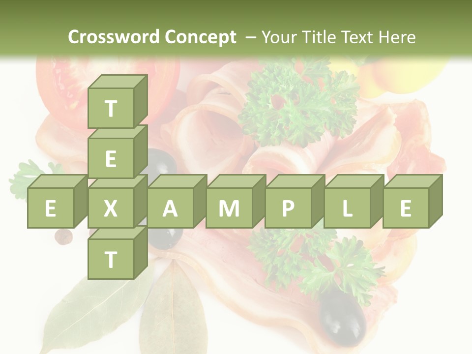 Raw Aromatic Baked PowerPoint Template