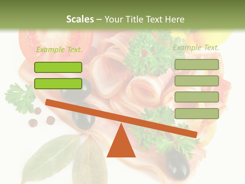 Raw Aromatic Baked PowerPoint Template