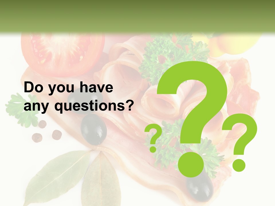 Raw Aromatic Baked PowerPoint Template