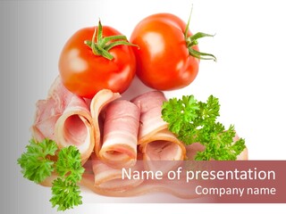 Horizontal Lard Parsley PowerPoint Template