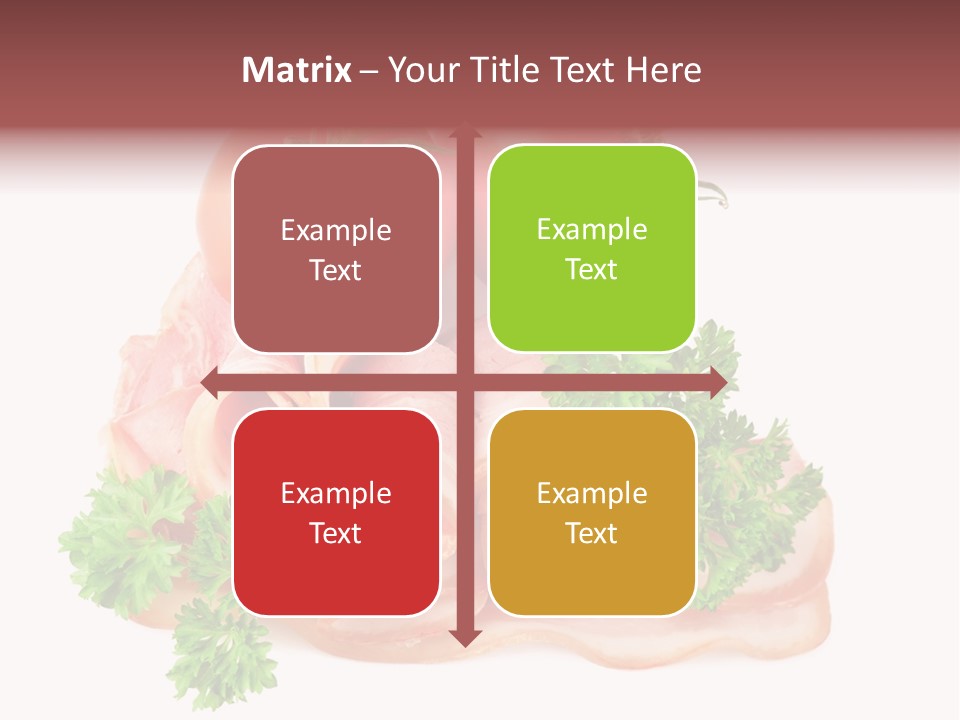 Horizontal Lard Parsley PowerPoint Template