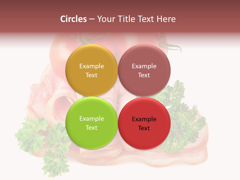 Horizontal Lard Parsley PowerPoint Template