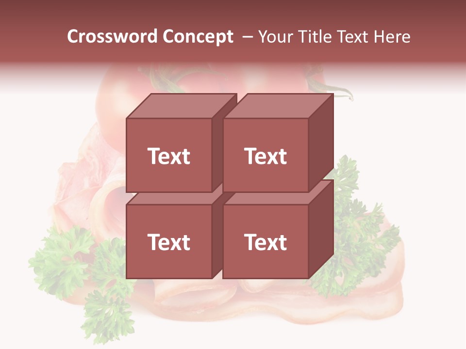Horizontal Lard Parsley PowerPoint Template