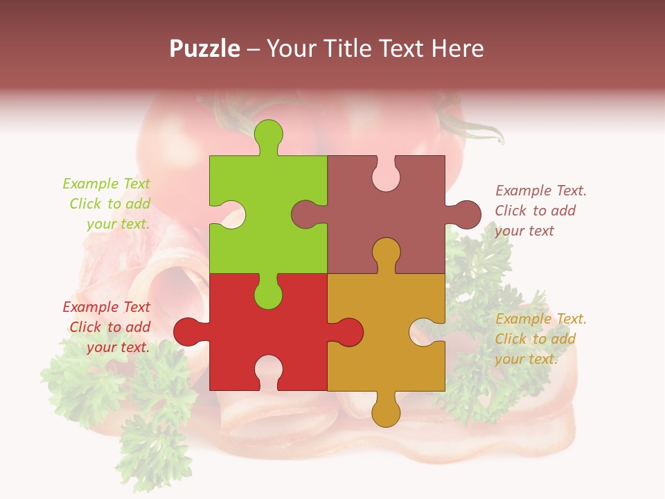 Horizontal Lard Parsley PowerPoint Template