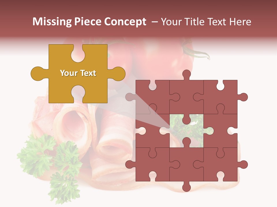 Horizontal Lard Parsley PowerPoint Template