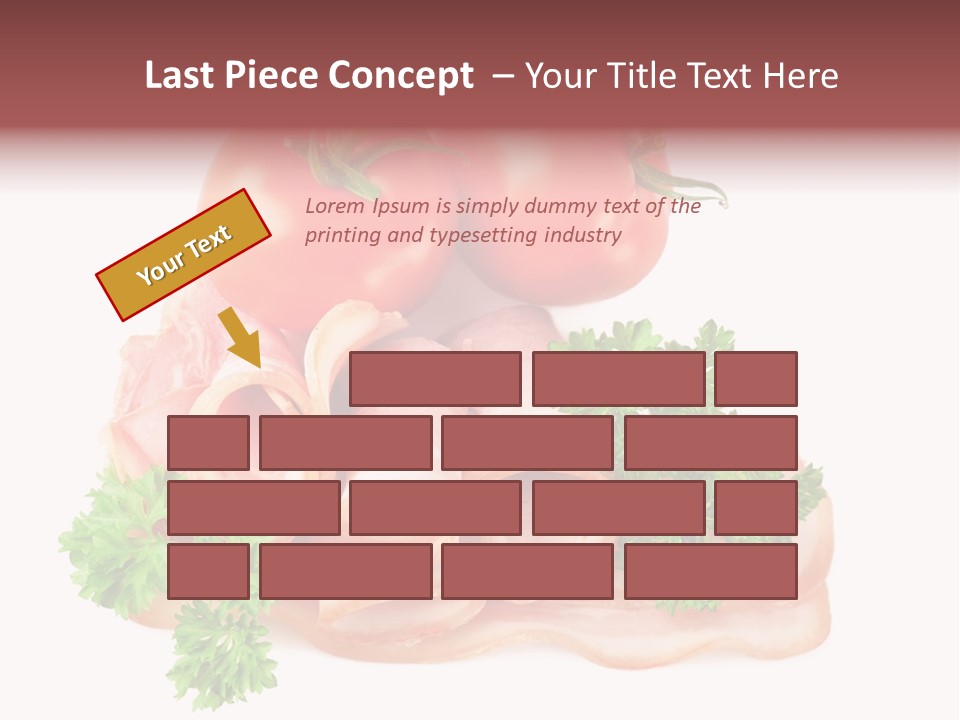 Horizontal Lard Parsley PowerPoint Template