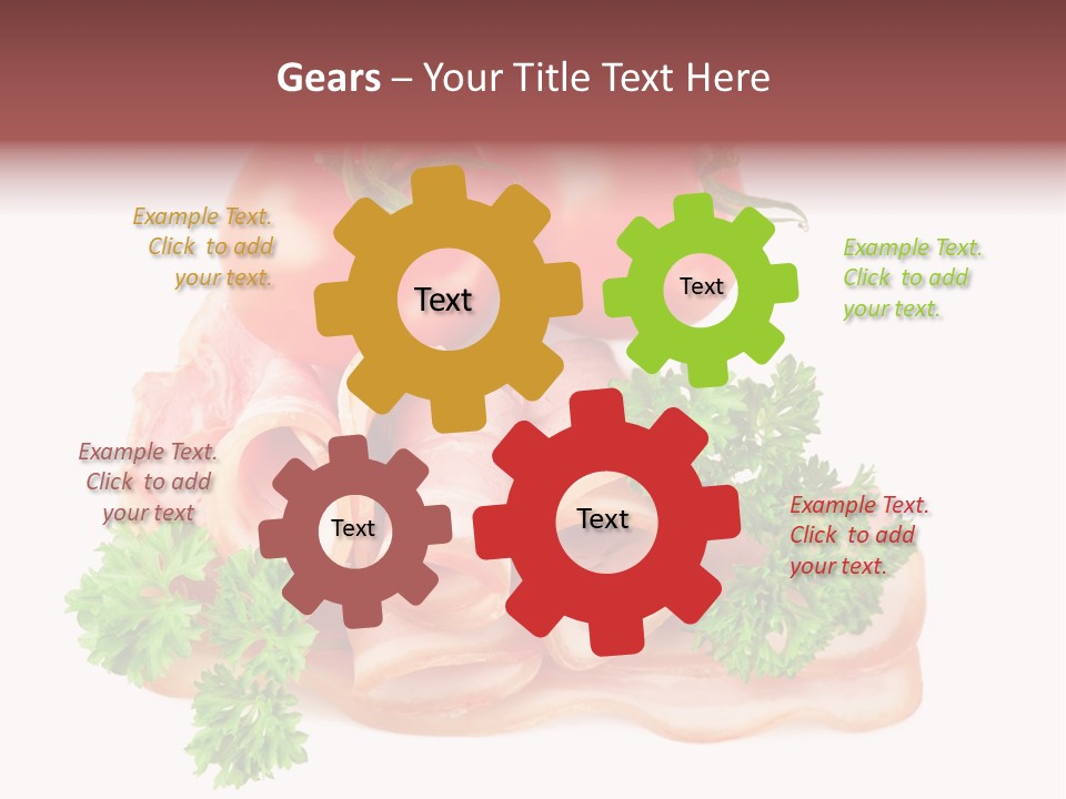 Horizontal Lard Parsley PowerPoint Template