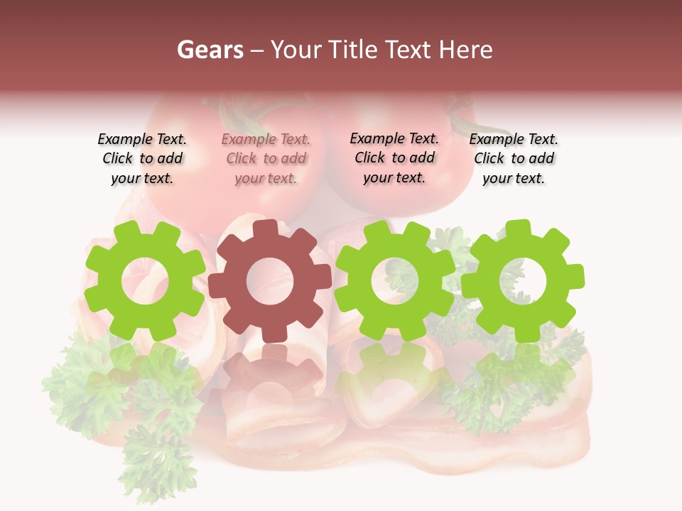 Horizontal Lard Parsley PowerPoint Template