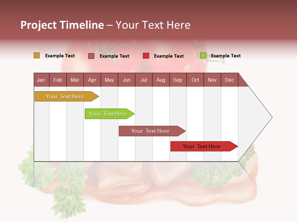 Horizontal Lard Parsley PowerPoint Template