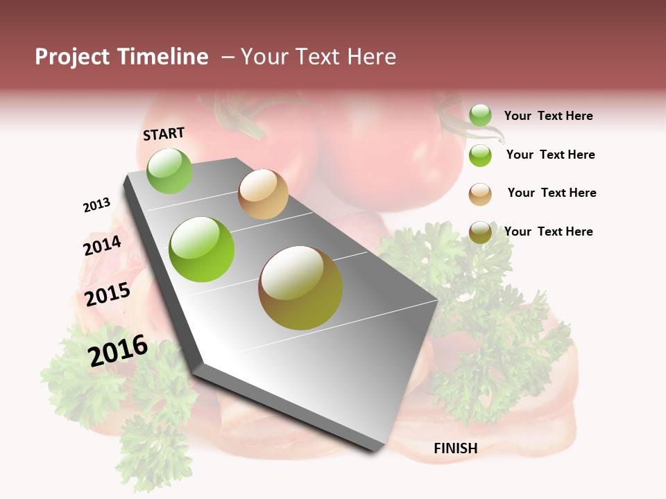 Horizontal Lard Parsley PowerPoint Template