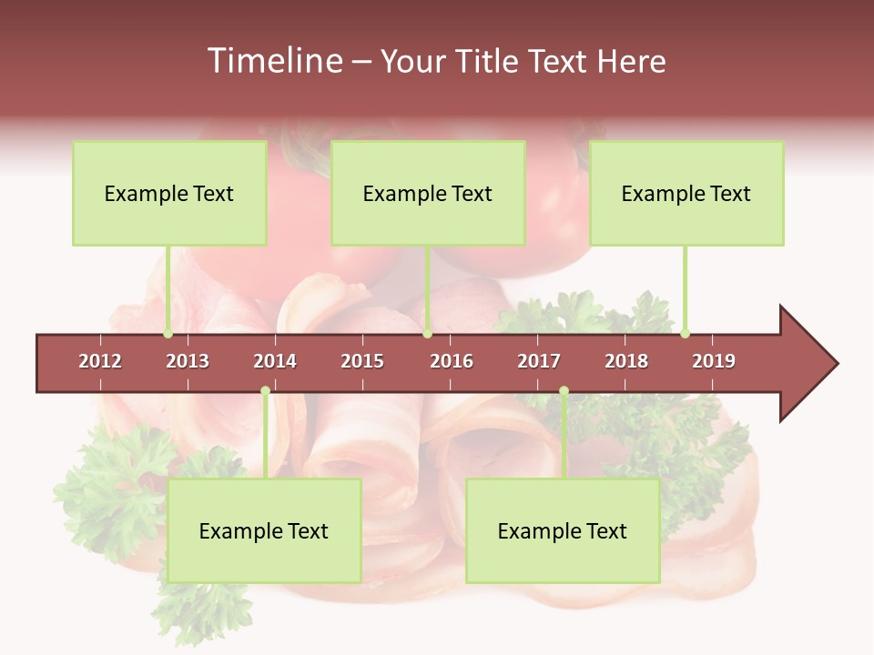 Horizontal Lard Parsley PowerPoint Template