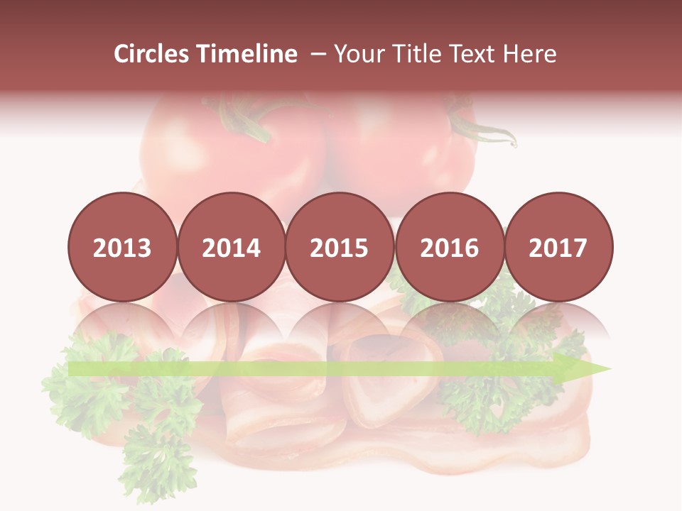 Horizontal Lard Parsley PowerPoint Template