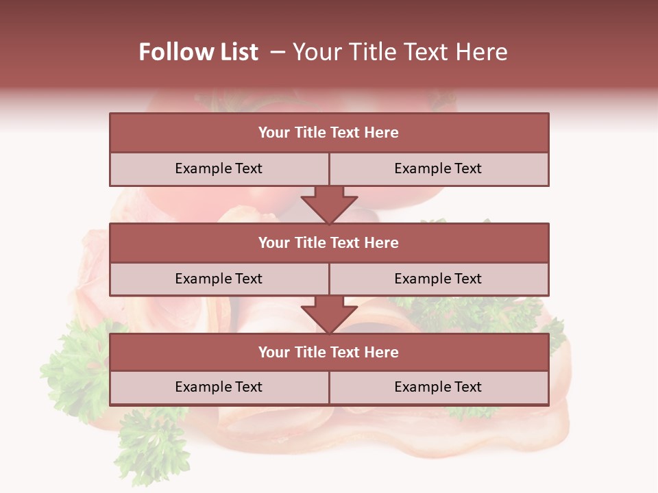Horizontal Lard Parsley PowerPoint Template