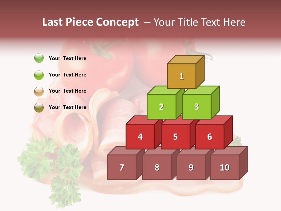 Horizontal Lard Parsley PowerPoint Template