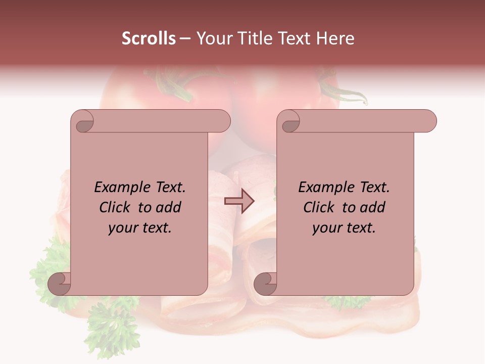 Horizontal Lard Parsley PowerPoint Template