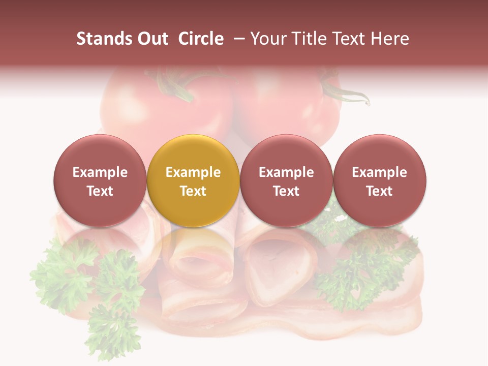 Horizontal Lard Parsley PowerPoint Template