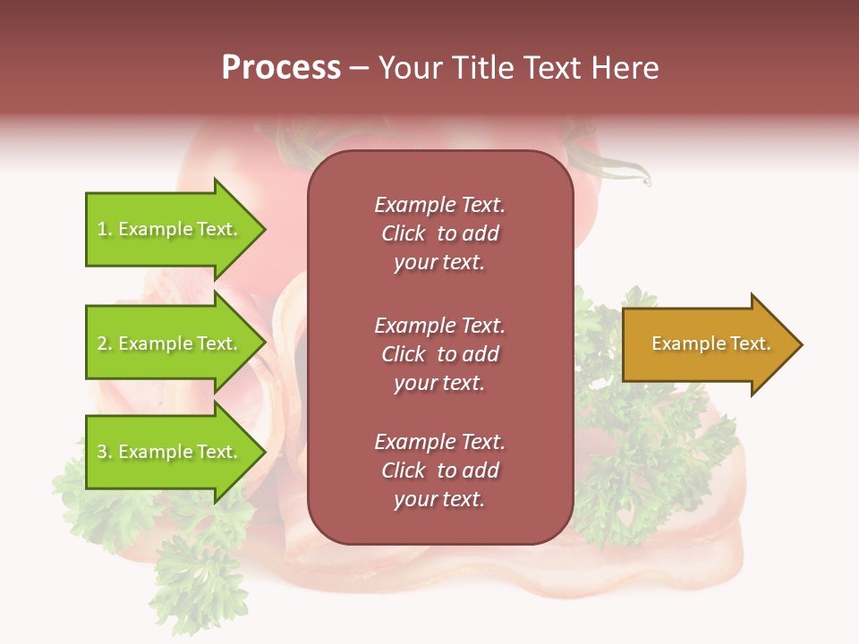 Horizontal Lard Parsley PowerPoint Template