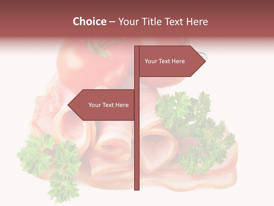 Horizontal Lard Parsley PowerPoint Template