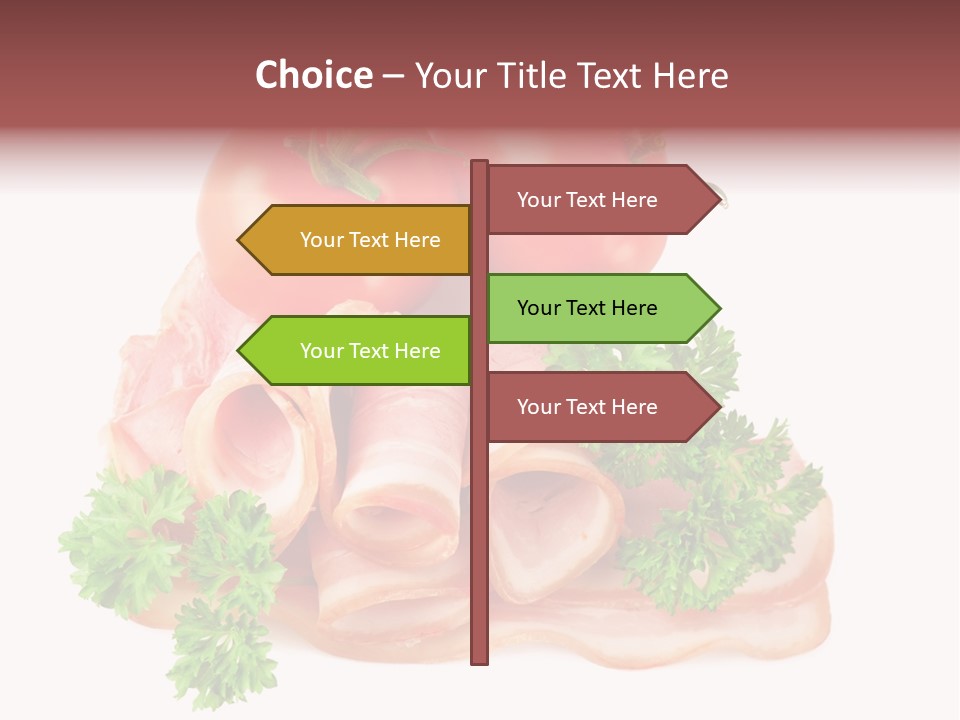 Horizontal Lard Parsley PowerPoint Template