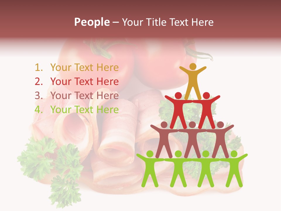 Horizontal Lard Parsley PowerPoint Template