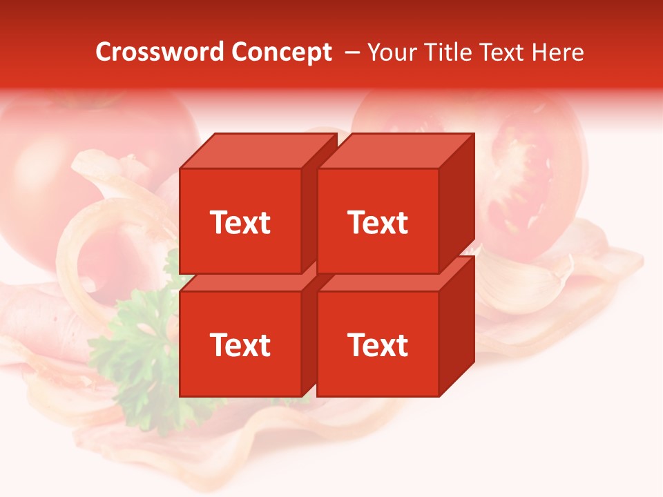 Flavour Background Tasty PowerPoint Template