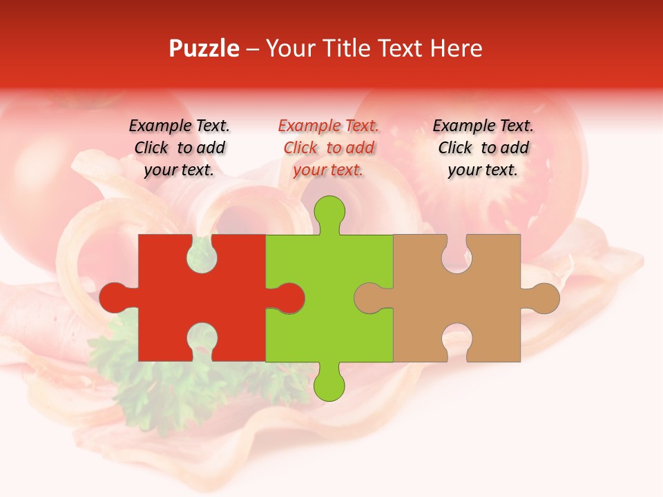 Flavour Background Tasty PowerPoint Template