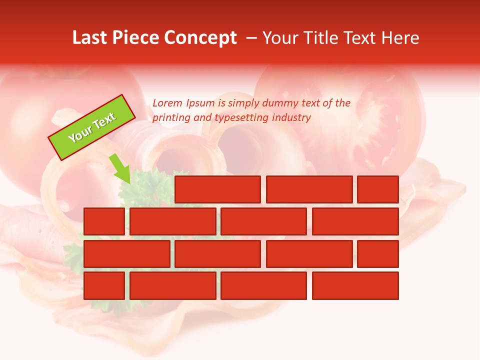 Flavour Background Tasty PowerPoint Template