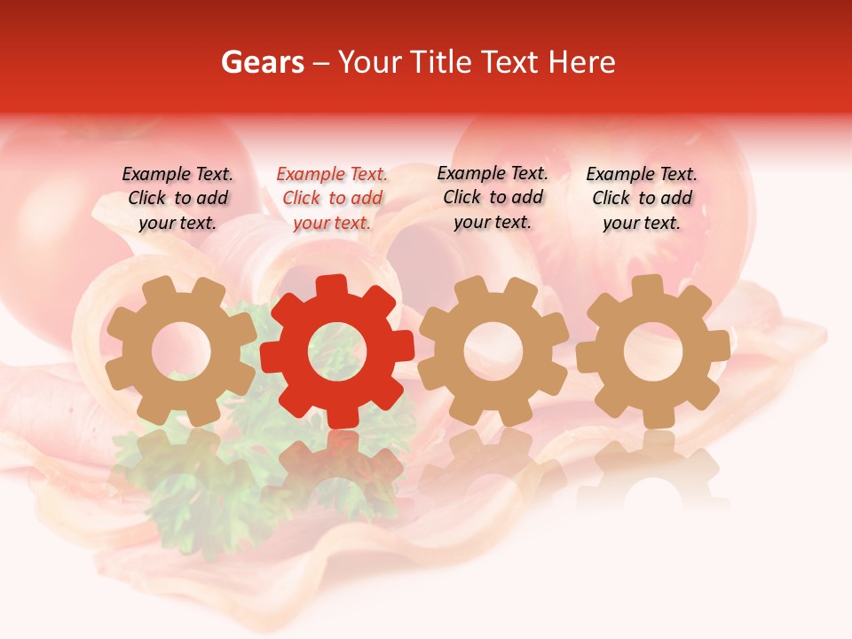 Flavour Background Tasty PowerPoint Template