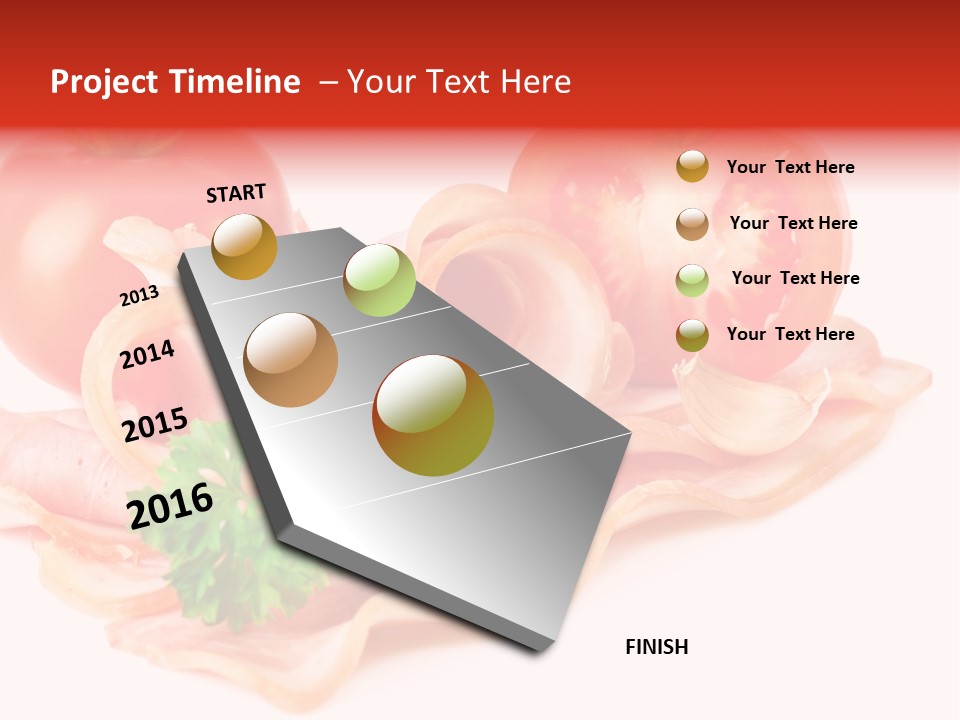 Flavour Background Tasty PowerPoint Template