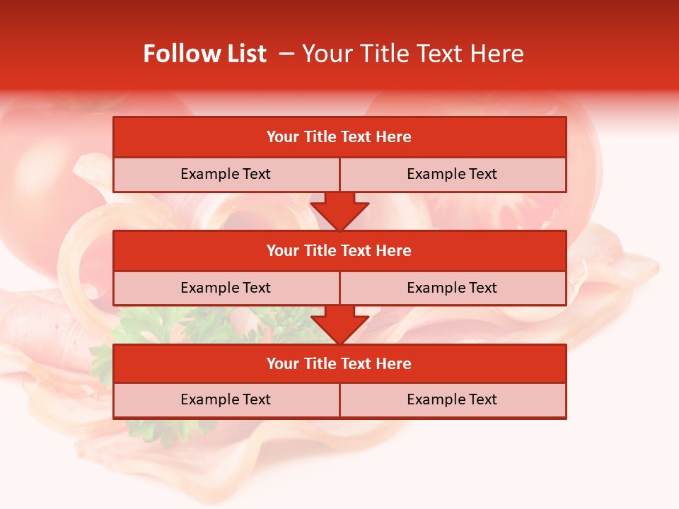Flavour Background Tasty PowerPoint Template