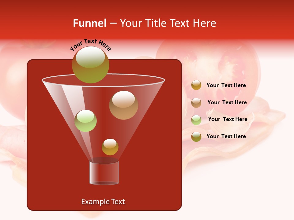 Flavour Background Tasty PowerPoint Template