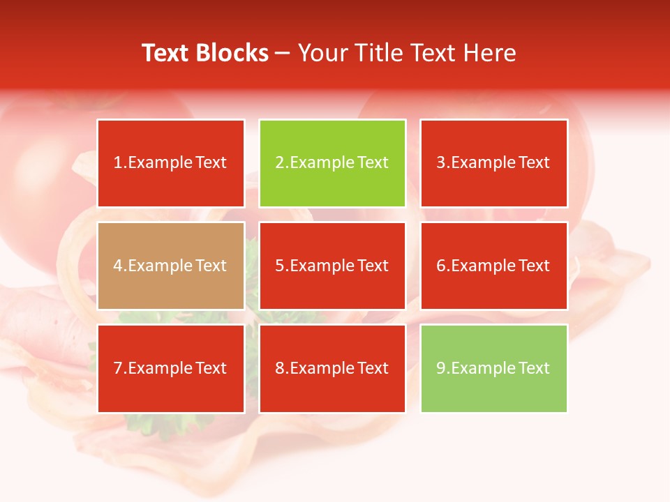 Flavour Background Tasty PowerPoint Template