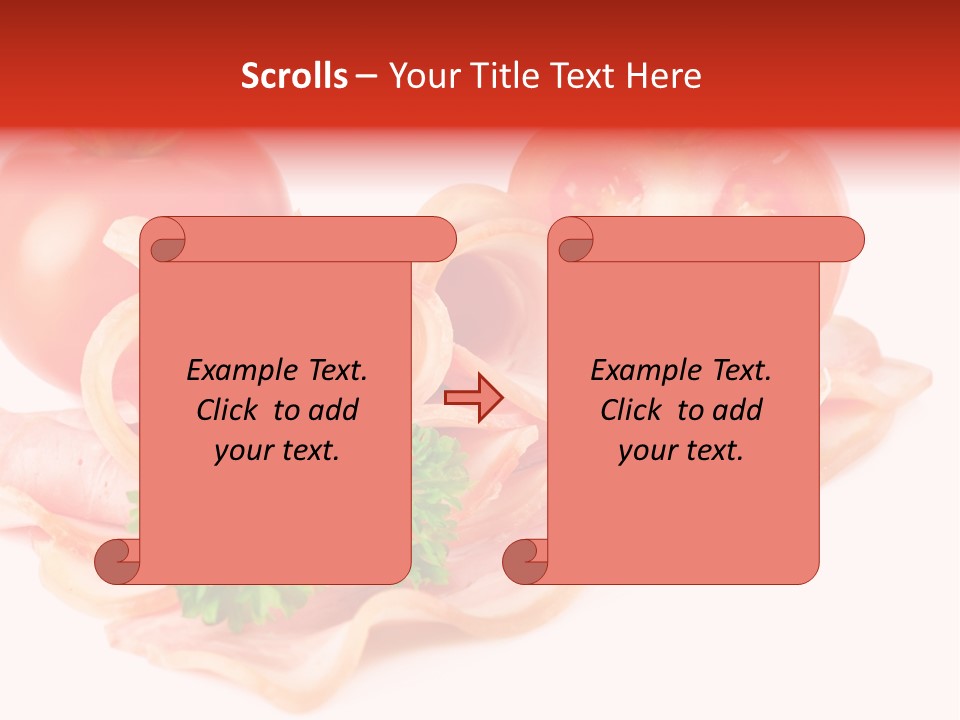 Flavour Background Tasty PowerPoint Template