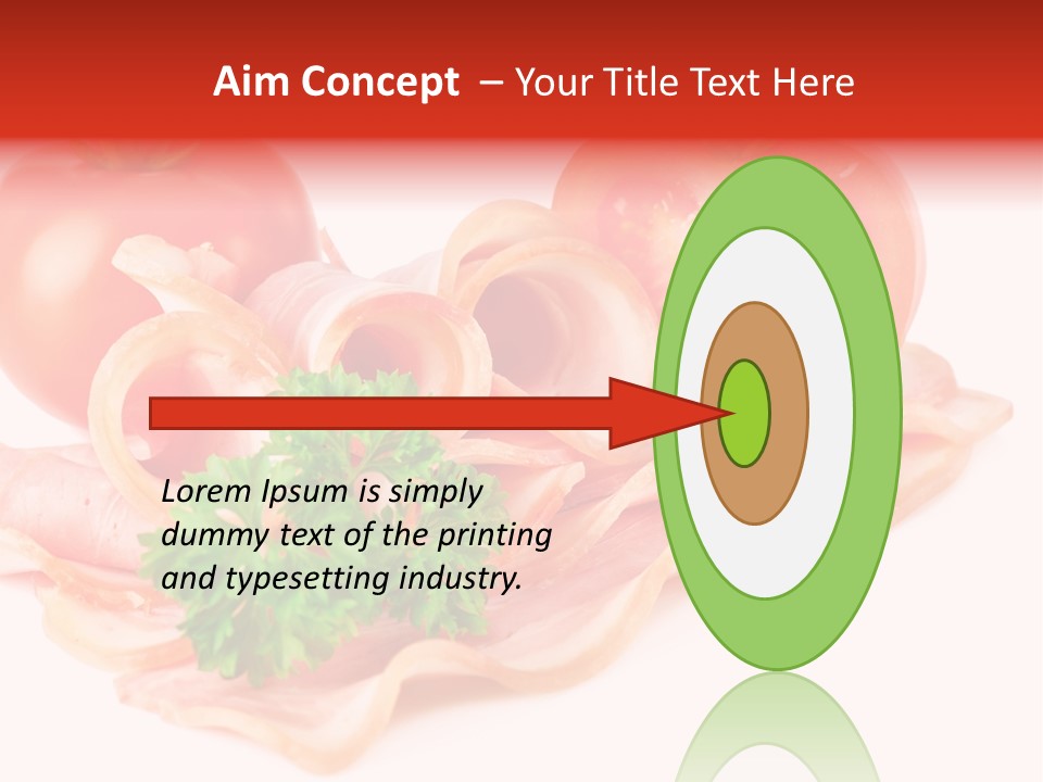 Flavour Background Tasty PowerPoint Template