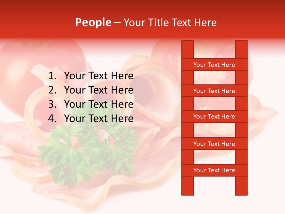 Flavour Background Tasty PowerPoint Template