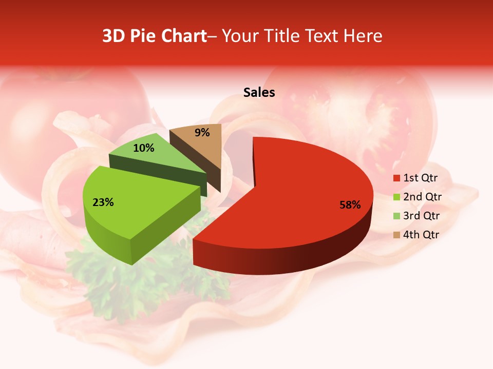 Flavour Background Tasty PowerPoint Template