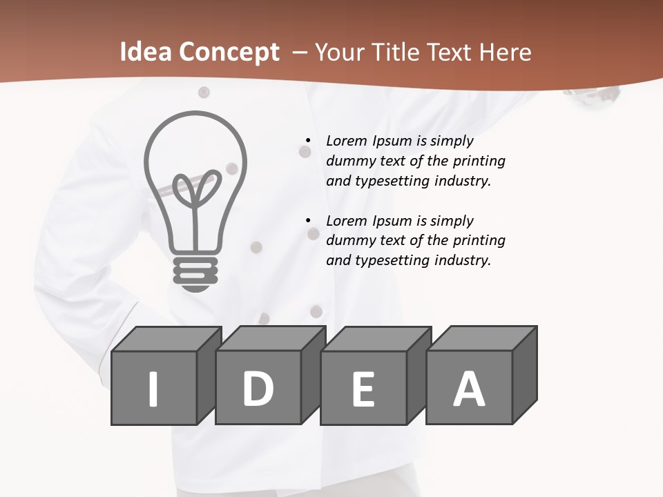 Job Background Happy PowerPoint Template