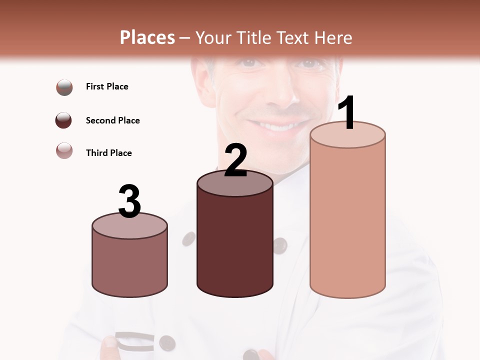 Gourmet Smiling Life PowerPoint Template