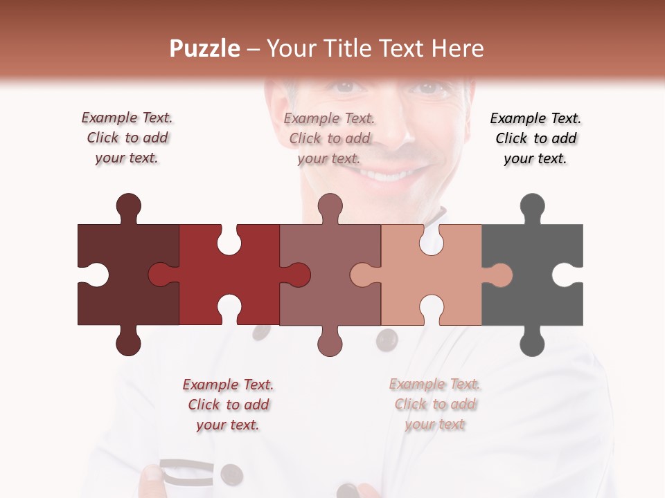 Gourmet Smiling Life PowerPoint Template