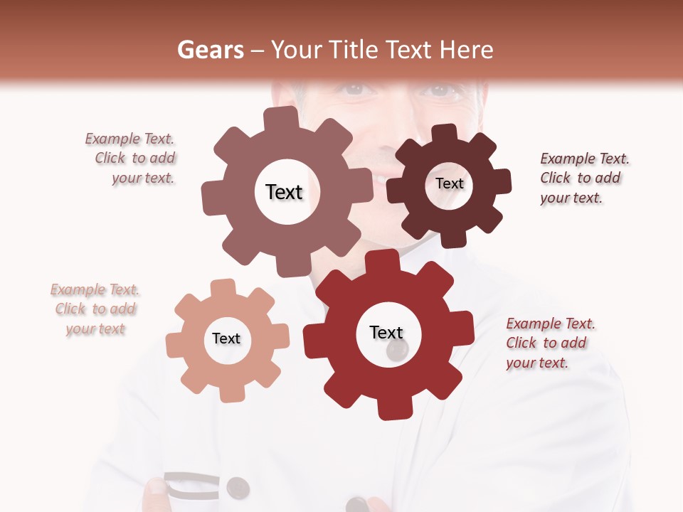 Gourmet Smiling Life PowerPoint Template