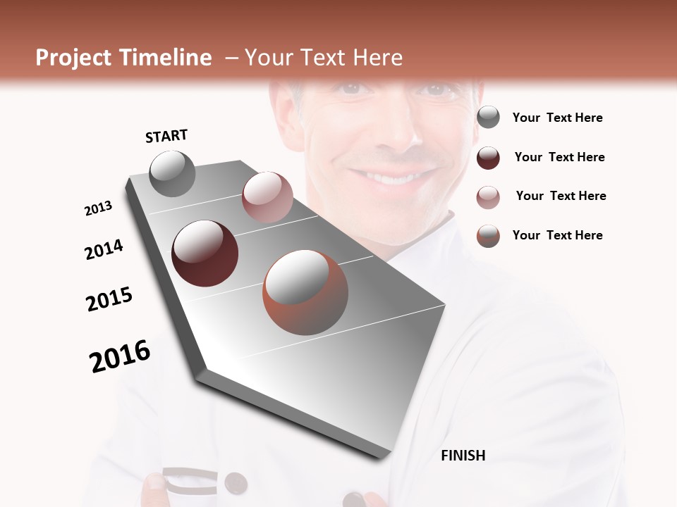 Gourmet Smiling Life PowerPoint Template