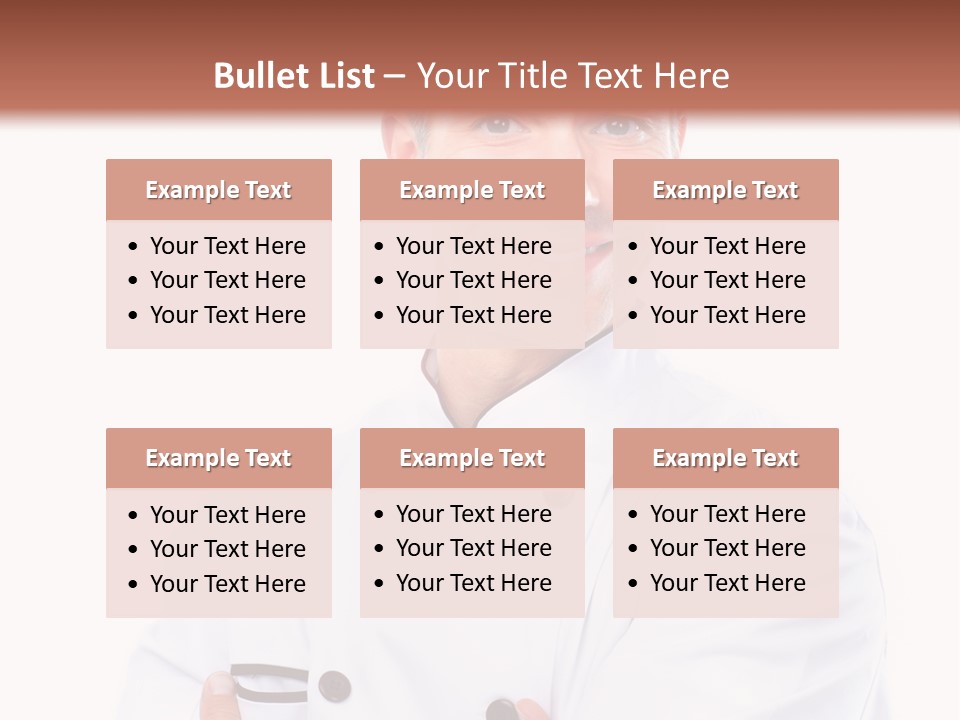 Gourmet Smiling Life PowerPoint Template